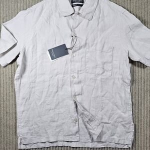 Marc O'PoloShirt Linen Beige Sz XL. NWT